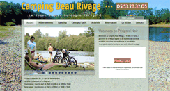 Desktop Screenshot of beaurivagedordogne.com